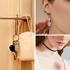 60шт 15 цвета акриловые подвески&nbsp;PALLOY-CJ00097