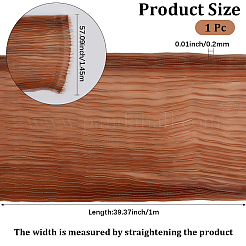 Plisseestoff aus Polyester mit Meerjungfrauenmotiv&nbsp;DIY-WH20002-673A