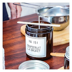 Bâtonnets de crème glacée artisanale en bois de bouleau&nbsp;DIY-WH0148-76