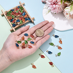 40 шт. Подвески из сплава с эмалью&nbsp;ENAM-YW0005-95A