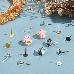 300 шт. 3-х цветные серьги-гвоздики UNKW-UN0056-67