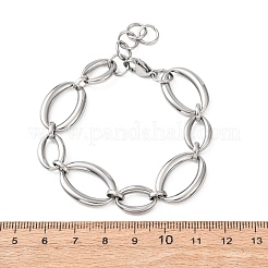 Браслеты-цепочки из нержавеющей стали 304 для женщин&nbsp;BJEW-K293-05P