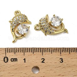 Латунные микро проложить кубического циркония подвески KK-B142-31G