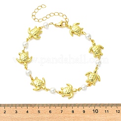 Chaînes de cheville en acier inoxydable 304 avec motifs d'animaux marins pour femmes&nbsp;AJEW-AN00823-01
