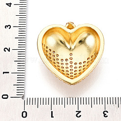 Латунные микропаве прозрачные подвески с фианитом&nbsp;KK-N268-52G