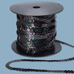 Блестящая лента из ПВХ с блестками OCOR-WH20050-007