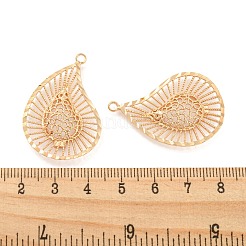 Стойки обшивки латунь полые подвески&nbsp;KK-P244-06KCG