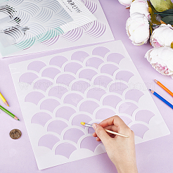 2 лист 2 стиля русалочья тема домашнее животное выдалбливают рисунок трафареты для рисования DIY-GF0009-80