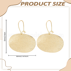 1 пара серег-колец из сплава&nbsp;EJEW-LP0008-028