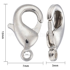 Messing  Karabinerverschlüsse Spangen&nbsp;KK-902-N-NF