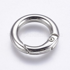 Пружинные кольца из цинкового сплава&nbsp;LS-PALLOY-WH0007-02-3.5cm