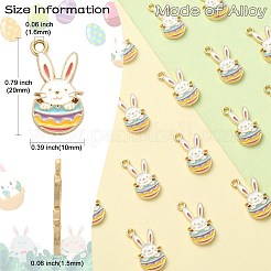 20 шт. Подвески из сплава с эмалью&nbsp;ENAM-CJ0004-25