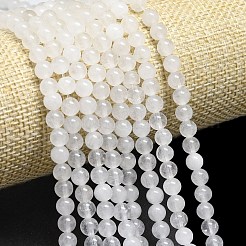 Натуральный Malaysia нефритовые бусы пряди&nbsp;G-L645-B01-6mm-01