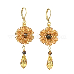 Pendientes colgantes de acero inoxidable 304 con cierre de palanca&nbsp;EJEW-MZ00734-02