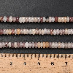 Натуральный лепидолит / пурпурный слюдяный камень бисер пряди G-L635-A30-4x2mm