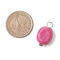 Подвески из непрозрачного акрила с эффектом потрескивания&nbsp;PALLOY-JF04257