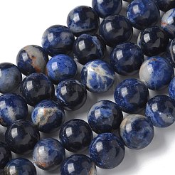 Cordes de perles de sodalite Afrique du Sud naturel&nbsp;X-G-S259-35-10mm