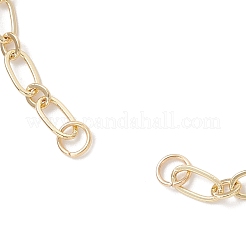 Изготовление браслета-слайдера из латунной цепочки Фигаро толщиной 3 мм&nbsp;AJEW-JB01418