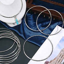 10 Stück Zinklegierung Choker Halskette Herstellung&nbsp;NJEW-ME0001-12