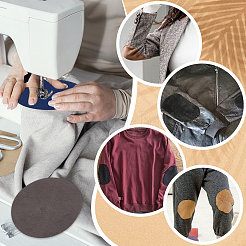 28 шт. 14-х цветные термозаплатки для ремонта одежды PATC-GA0001-21