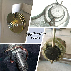 Зажимы для пальцев сцепки из нержавеющей стали 304 STAS-AR0002-68