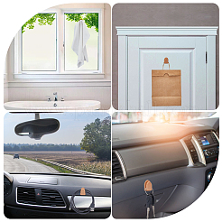 20шт самоклеящийся крючок для подголовника автомобиля из АБС-пластика FIND-CP0002-50B