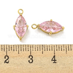 Подвески из нержавеющей стали 304 с кубическим цирконием STAS-L278-006G-02