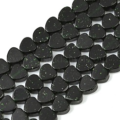 Synthetik grün goldstone Perlen Stränge&nbsp;GG-CBA199E-B03-02