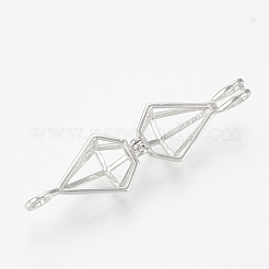 Подвески латуни медальон KK-S342-49P