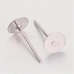 Железные серьги EC013-P-FF