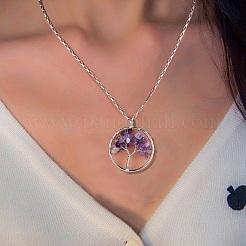 8шт 8 стильные подвески из смешанных драгоценных камней&nbsp;G-SZ0001-38