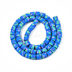 Chapelets de perle en pâte polymère manuel&nbsp;CLAY-T020-10F