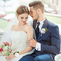 2шт. 2-х стильная брошь-бутоньерка из ткани в виде цветка AJEW-CP0001-58A