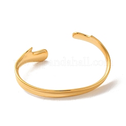 Браслеты-манжеты из нержавеющей стали 316&nbsp;BJEW-C053-02G