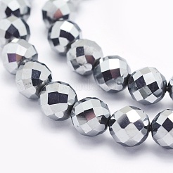 Терагерц каменные бусы пряди G-O166-14-8mm