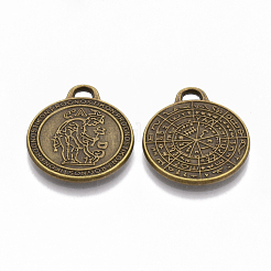 Сплавочные подвески тибетского стиля TIBEP-R357-10AB-NR