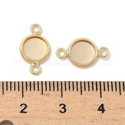 Плоский контур с латунным контуром кабошона&nbsp;KK-K414-13G-G