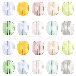 100 шт. 10 стиля стеклянных бусин&nbsp;GLAA-YW0005-64