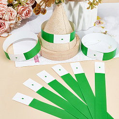 200шт одноразовые браслеты из синтетической бумаги&nbsp;BJEW-CN0001-12