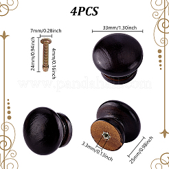 Ручки для ящиков из дерева FIND-WH0173-194A