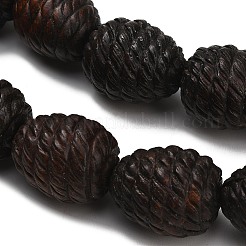 Perles européennes sculptées en bois de jujubier&nbsp;WD-CBAC5FE-02