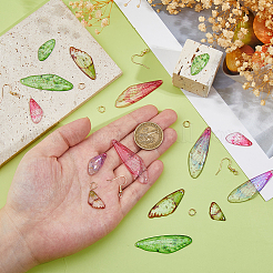 Boucles d'oreilles bricolage faisant des kits&nbsp;DIY-HS0002-02