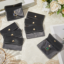 8 шт. портативные сумки из искусственной кожи для хранения ювелирных изделий в дороге ABAG-SP0001-38B