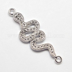Micro spianare cz ottone link zirconi&nbsp;X-ZIRC-L002-38P