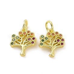 Messing Mikro ebnen Zirkonia Charme&nbsp;KK-E068-VF090