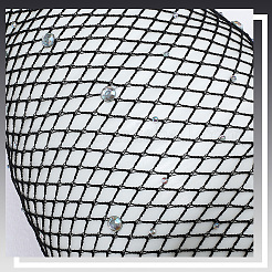 Длинные перчатки из полиэфирной сетки&nbsp;AJEW-WH20020-003B