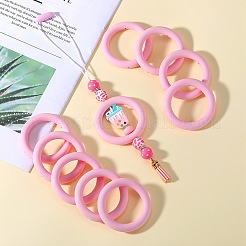 9 шт. кольцо из пищевого экологически чистого силикона фокусные бусины&nbsp;JX895G