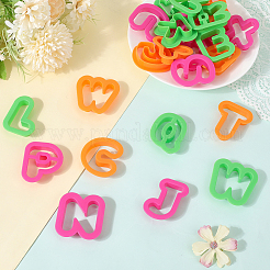 52шт 26 вида пластиковых глиняных форм&nbsp;DIY-SC0030-51