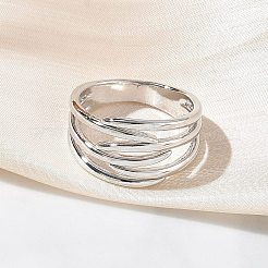 Bagues en laiton pour femmes&nbsp;RJEW-K261-07B-P