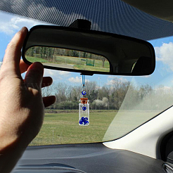 3шт стеклянная бутылка кулон украшение HJEW-DR00157